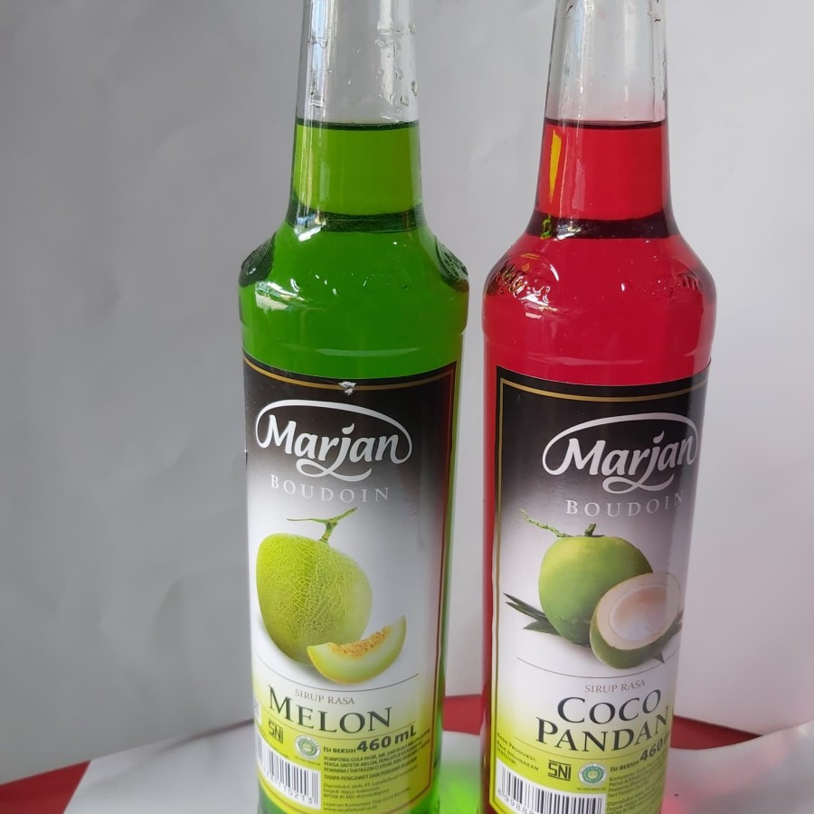 

SYRUP MARJAN COCOPANDAN DAN MELON.