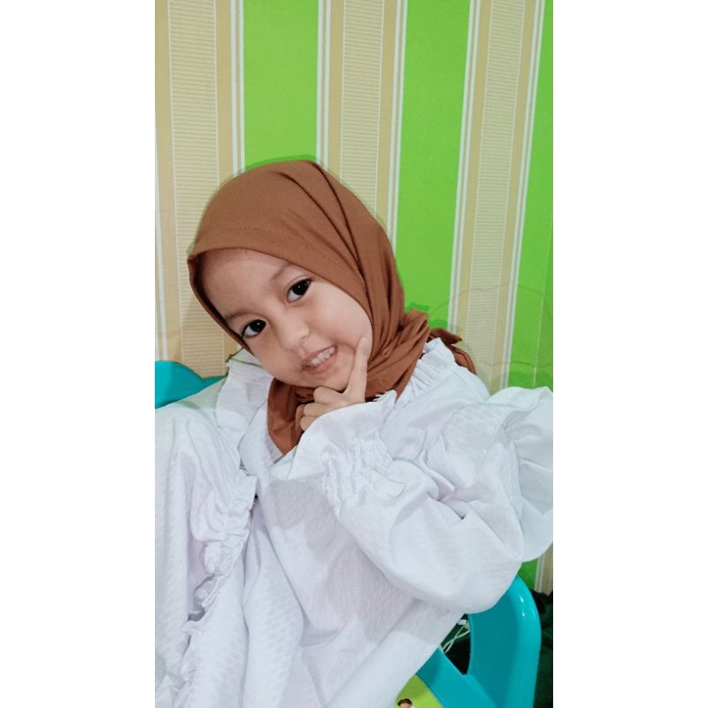SEGITIGA INSTAN ANAK _ SEGITIGA INSTAN ANAK PEREMPUAN _ JILBAB ANAK USIA 2-5 TAHUN