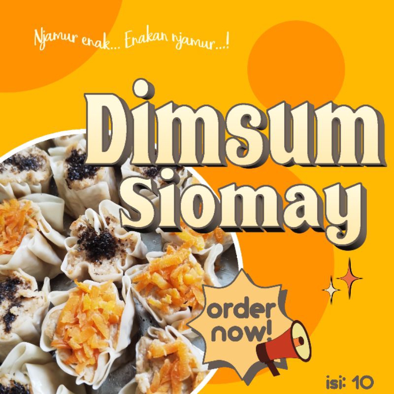 

Dimsum Siomay Jamur Ayam Frozen isi 10 pcs