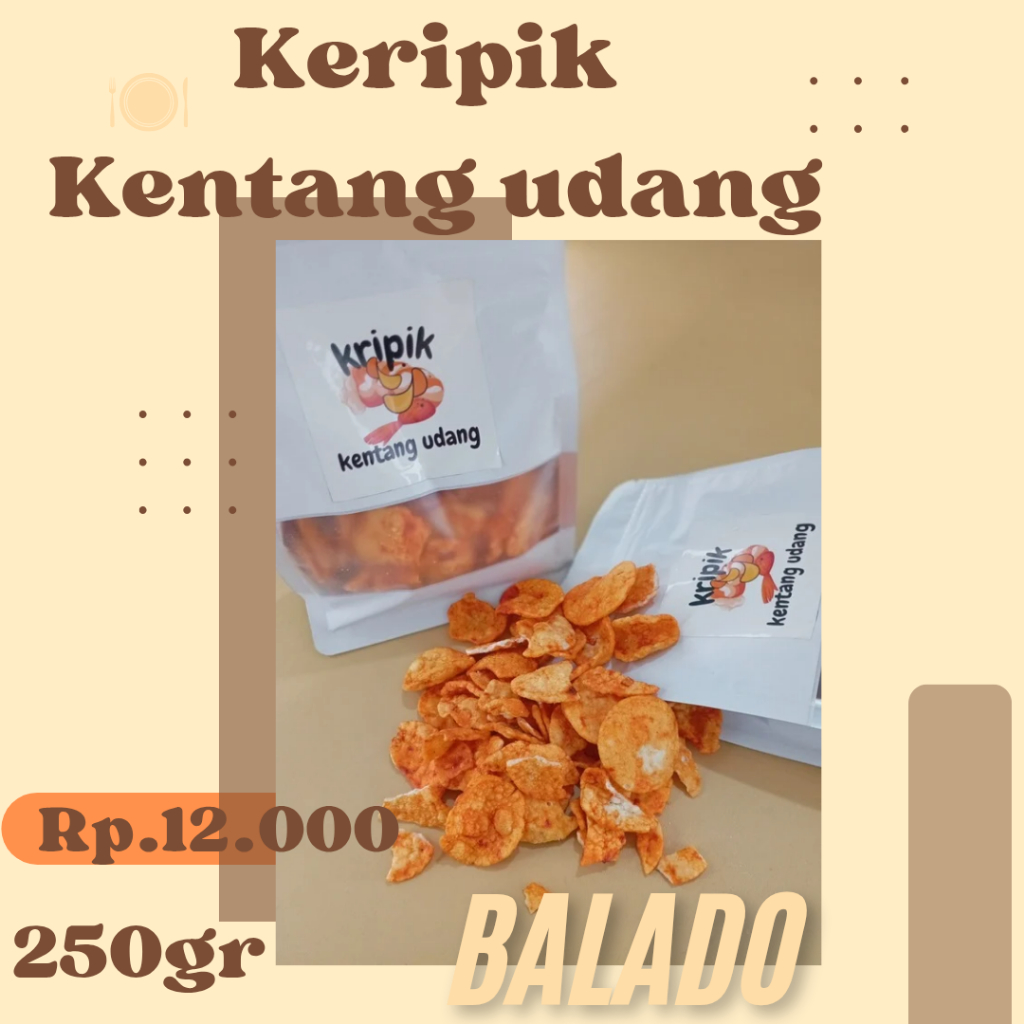 

Kripik Kentang Udang