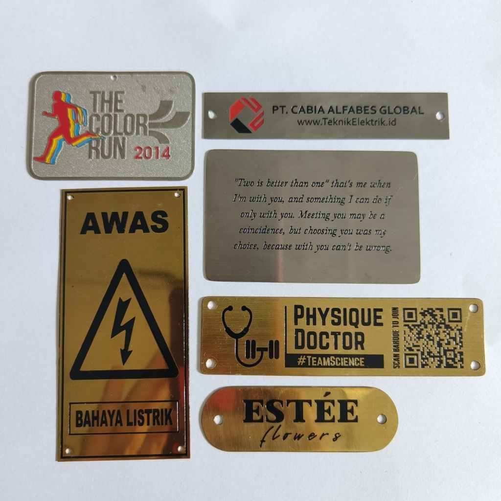 

Plat Nama Murah