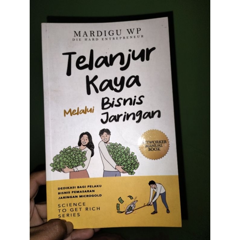 Preloved Baru [segel lepas] Terlanjur Kaya Mardigu Wowiek Ori