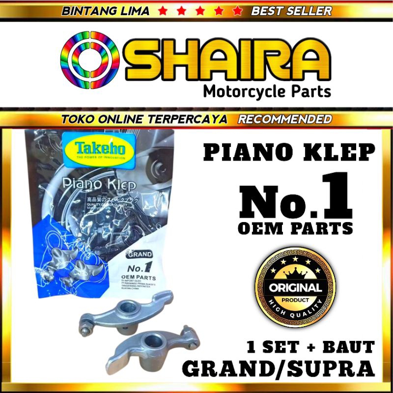 PIANO KLEP HONDA / PIANO KLEP GRAND / SUPRA / SUPRA FIT KUALITAS BINTANG 5 HARGA KAKI 5 PIANO KLEP S