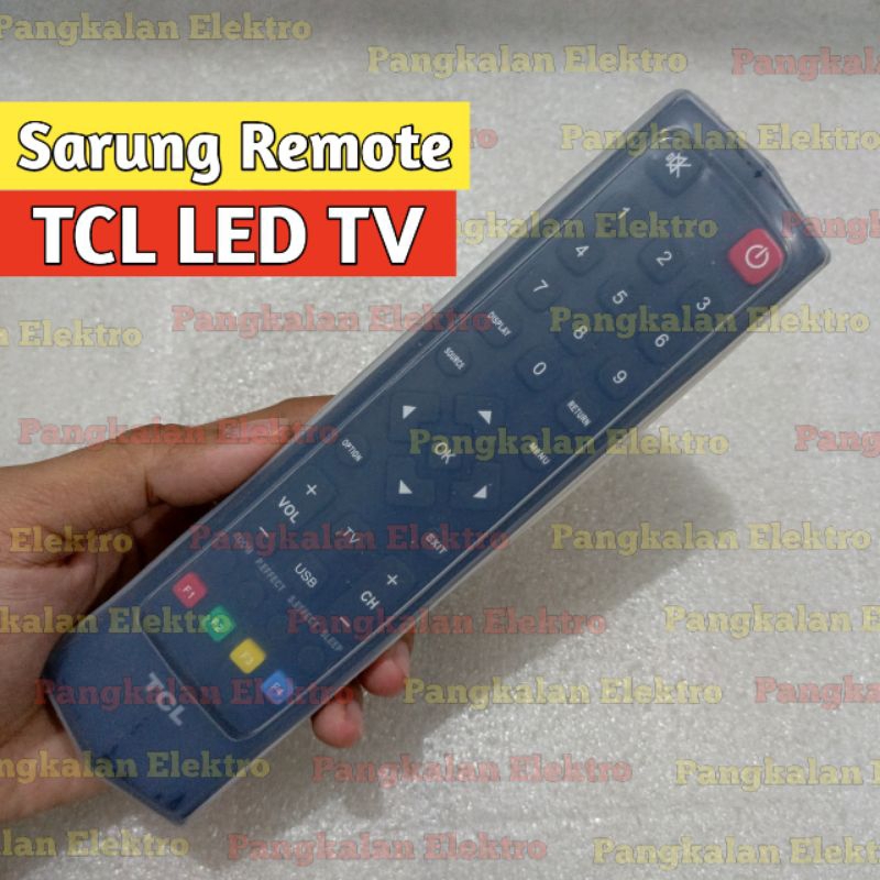 Sarung Remote TCL LED TV Sarung Silikon Pelindung Cover Remote TCL LED TV