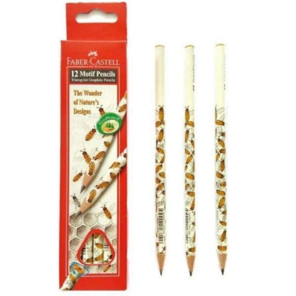 

Faber Castell Pensil 2B Motif / Pensil karakter / HARGA SATUAN / PCS - Bee ( Lebah )