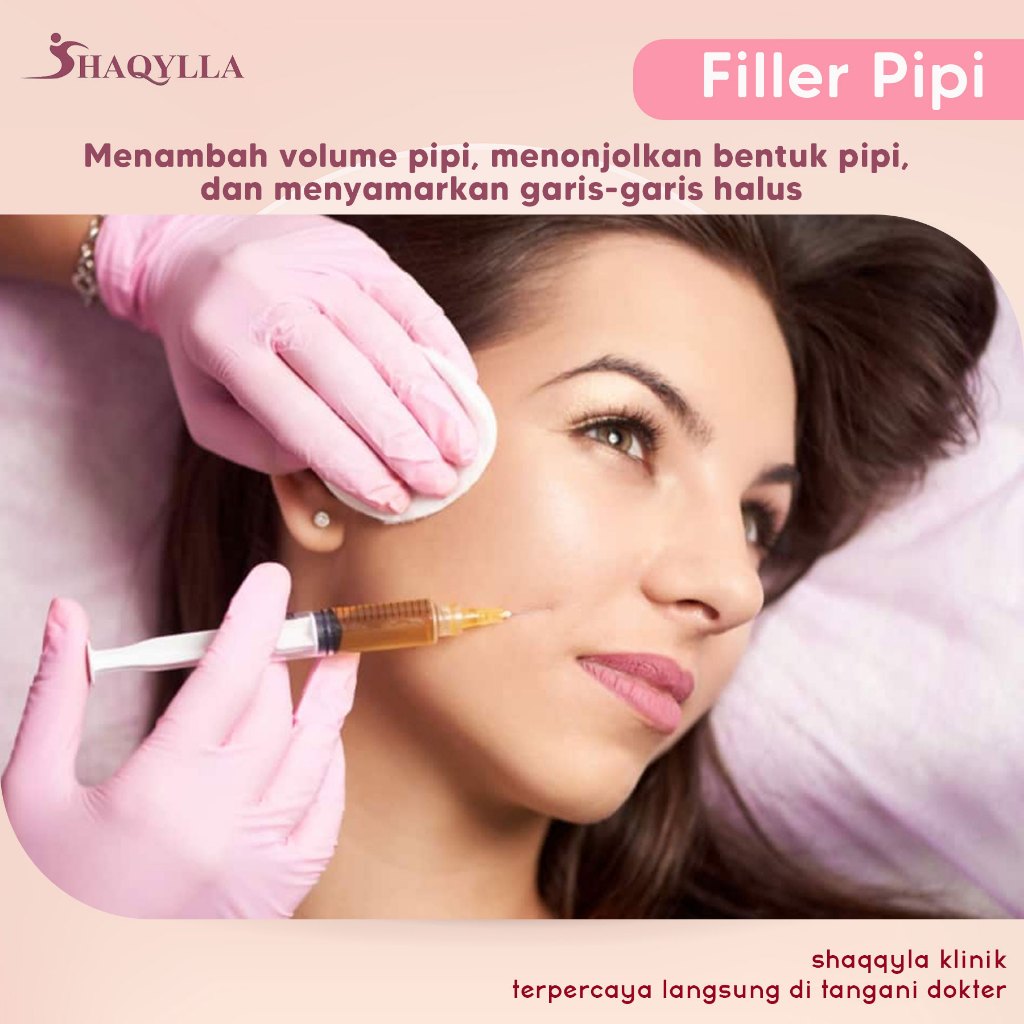 Shaqylla Treatment Perawatan Filler Pipi Wajah Muka