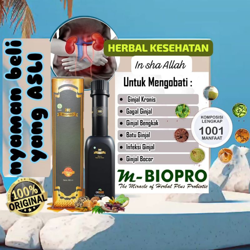 

M-biopro herbal solusi gagal ginjal | batu ginjal | sakit ginjal dll