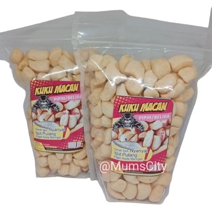 

Kuku Macan Ikan Pipih / Belida Sari Mandiri - Kemasan Klip