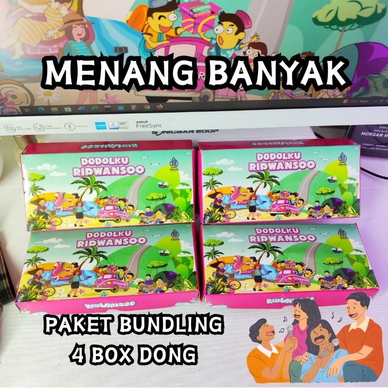 

DODOL GARUT PAKET BUNDLING 4 BOX dan 3 BOX MIX ANEKA RASA
