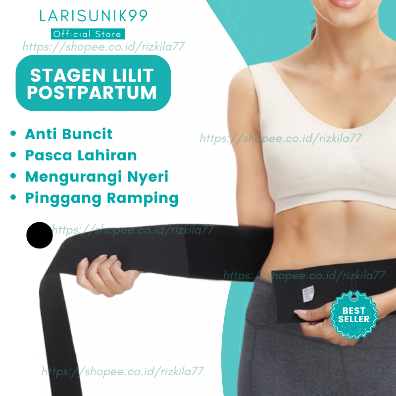 Terbaru Korset Stagen Lilit Gurita Ibu Melahirkan Centing Maternity Pelangsing Perut Buncit Setelah