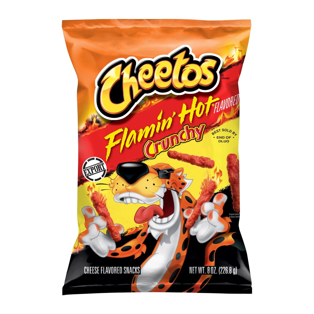 

Cheetos Crunchy Flamin Hot / Snack Jagung Pedas 226 Gr