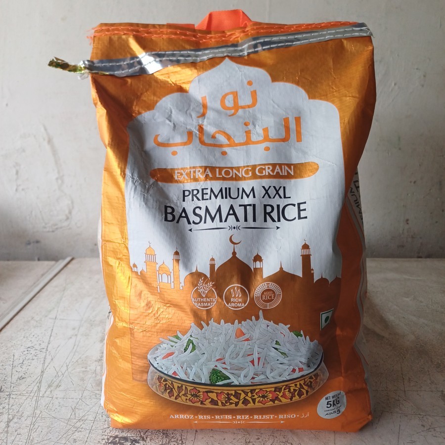 

Beras basmati 5kg extra long grain sella beras India - 5 Kg Termurah