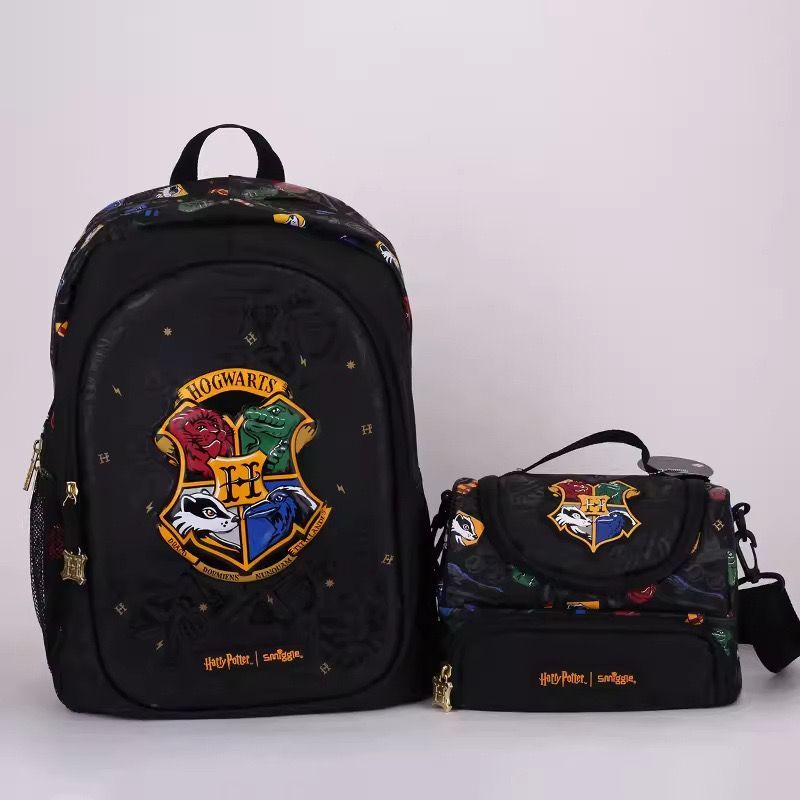 Tas Smiggle Anak Laki - Laki Seri Harry Potter Ransel Backpack / Lunch Bag / Lunch Box / Trolley