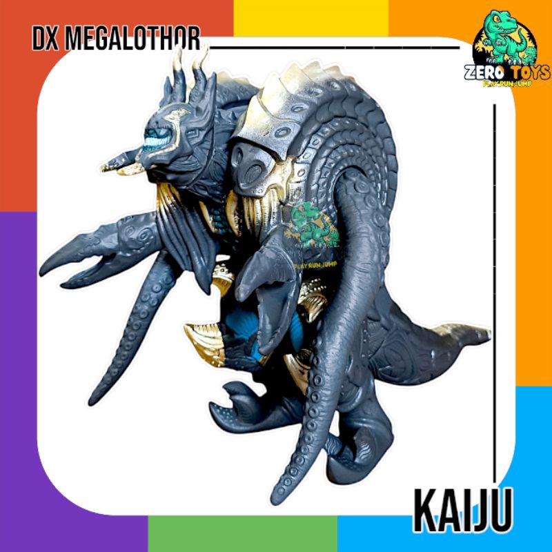 DX MEGALOTHOR - Figure Monster ultraman Kaiju bahan karet mainan ultramen pajangan