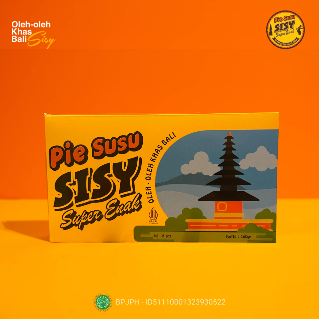 

PIE SUSU SISY Official isi 6 Pcs rasa original | Oleh-Oleh Bali | Asli BALI