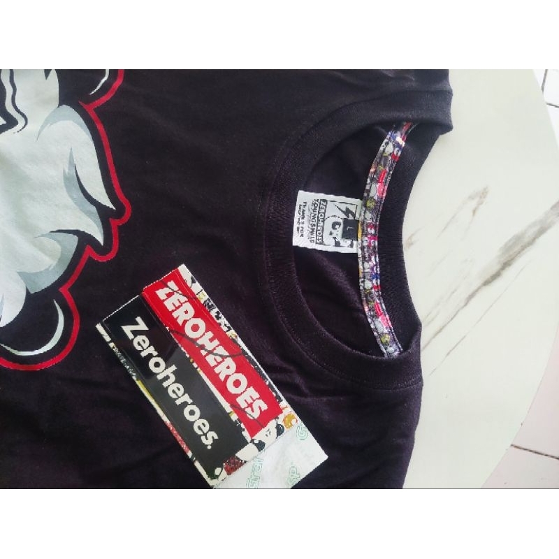 Promo Kaos Zero Heroes Original Habiskan Stok | Kaos Lengan Pendek T-Shirt Distro