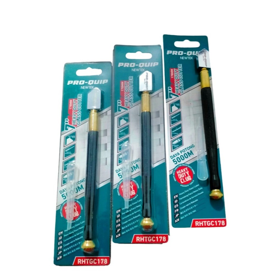 

ProQuip Glass Cutter Knife pisau potong kaca HEAVY DUTY RHTGC178