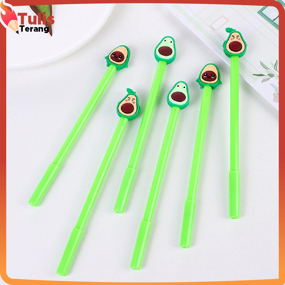

Pulpen Karakter Alpukat Lucu Pena Pen Avocado Alat Tulis Stationary Tulis Terang A9