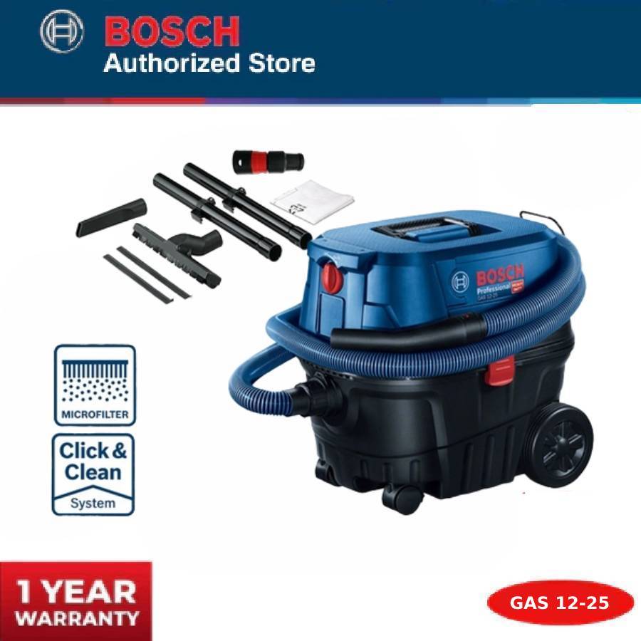 Bosch GAS 12-25 25L Heavy Duty Vacuum Cleaner