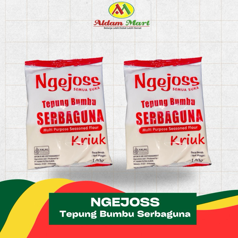 

A.M/ NGEJOSS Tepung Bumbu Sebaguna 140g