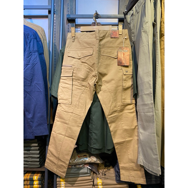 WATCHOUT CELANA CARGO PANJANG PRIA WARNA BEIGE ORIGINAL WATCHOUT CASUAL