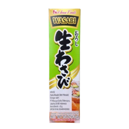 

House Neri Wasabi Tube 43gr