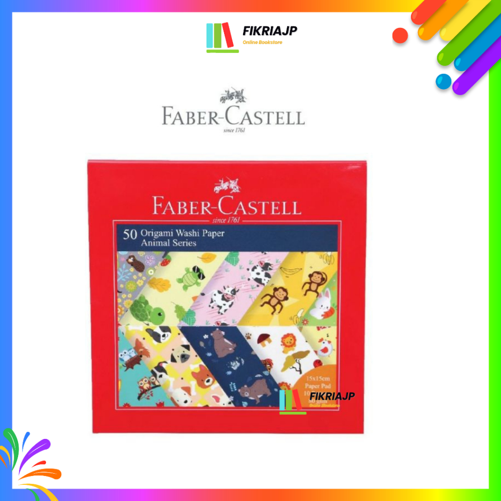 

50 Origami Washie Paper Animal Series & Season Patterns - FABER CASTELL