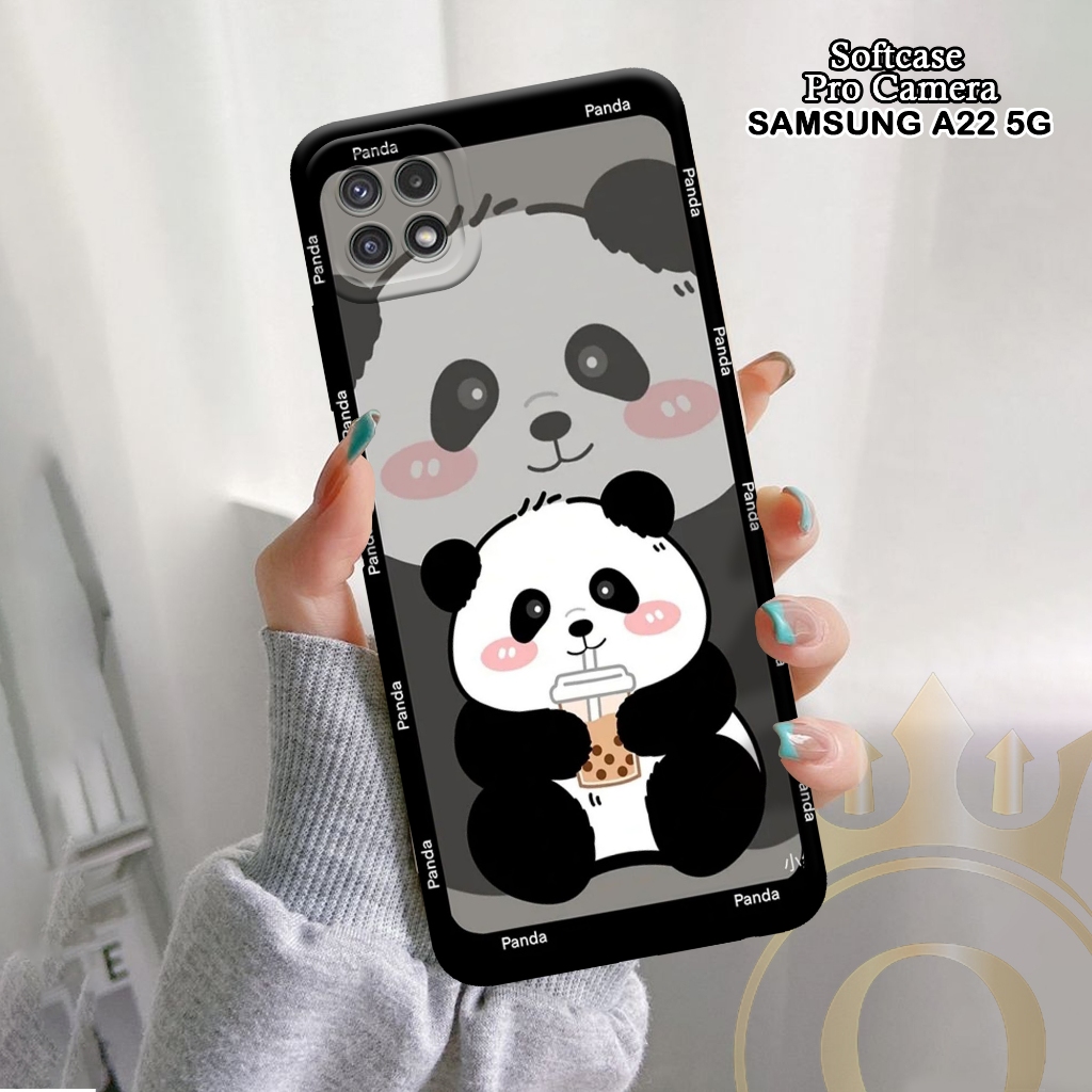 Softcase Samsung Galaxy A22 5G - ORORA - Casing Samsung Galaxy A22 5G - Motif case Cartoon - softcas