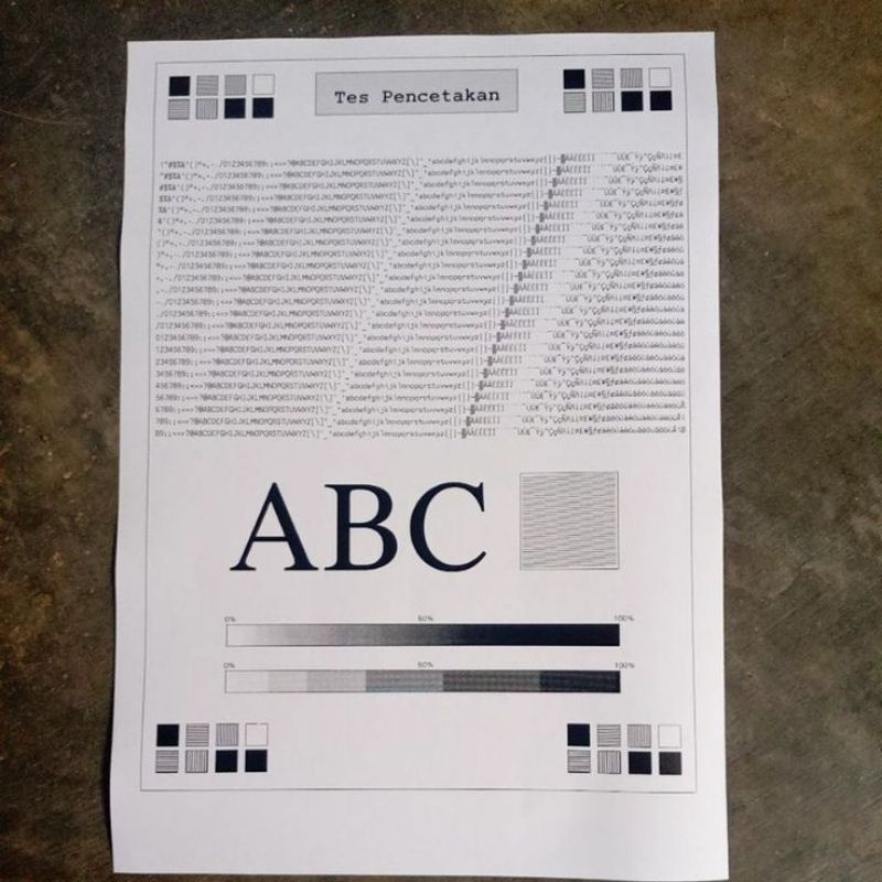 

PRINT/CETAK KERTAS A4