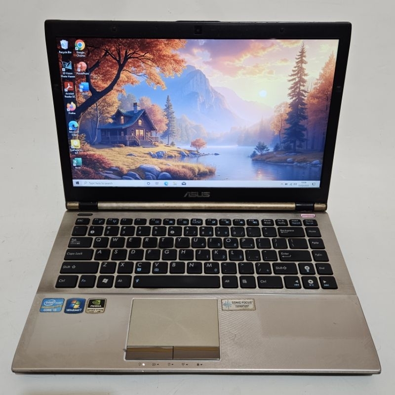 laptop Editing Dual vga Nvidia GeForce GT 540m - Asus u46sv - Core i5