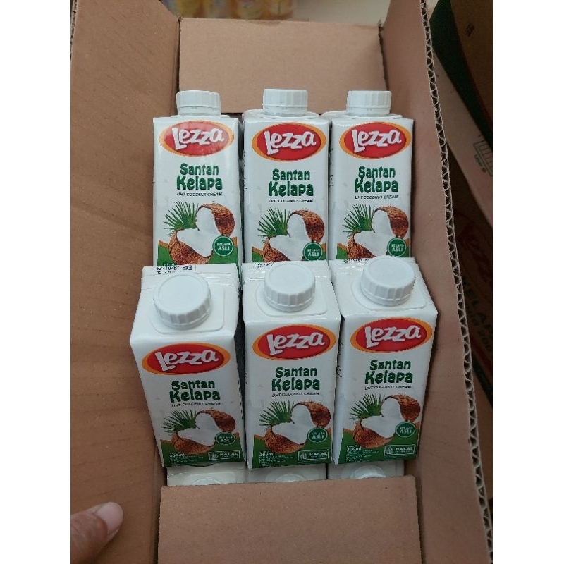 

Santan kelapa lezza promo paket 6x200ml