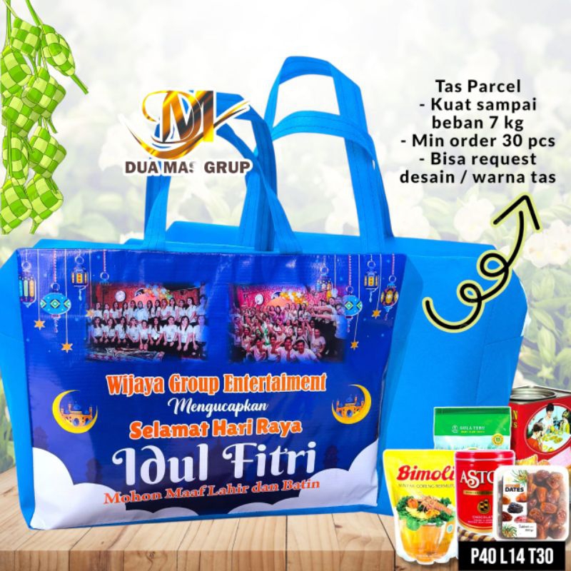 

Tas Resleting Lebaran Idul Fitri Tas Parcel Labaran Goodie Bag Hari Raya Idul Fitri
