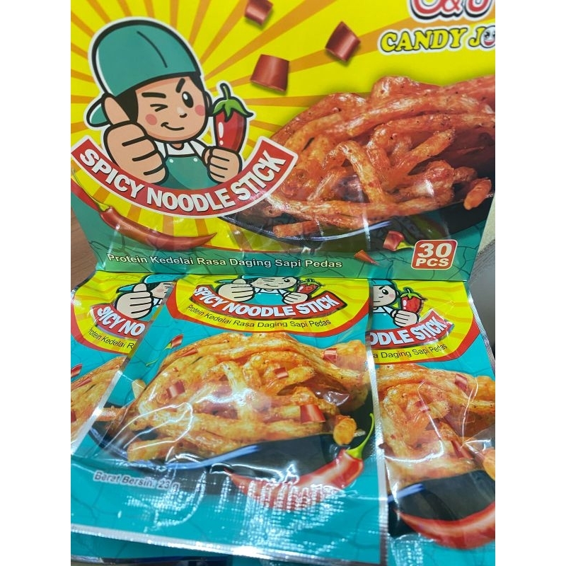 

SPICY NOODLE STICK 1 PAC ISI 30PCS