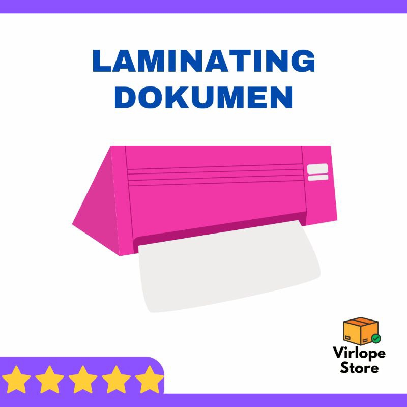 

LAMINATING DOKUMEN FILE KERTAS