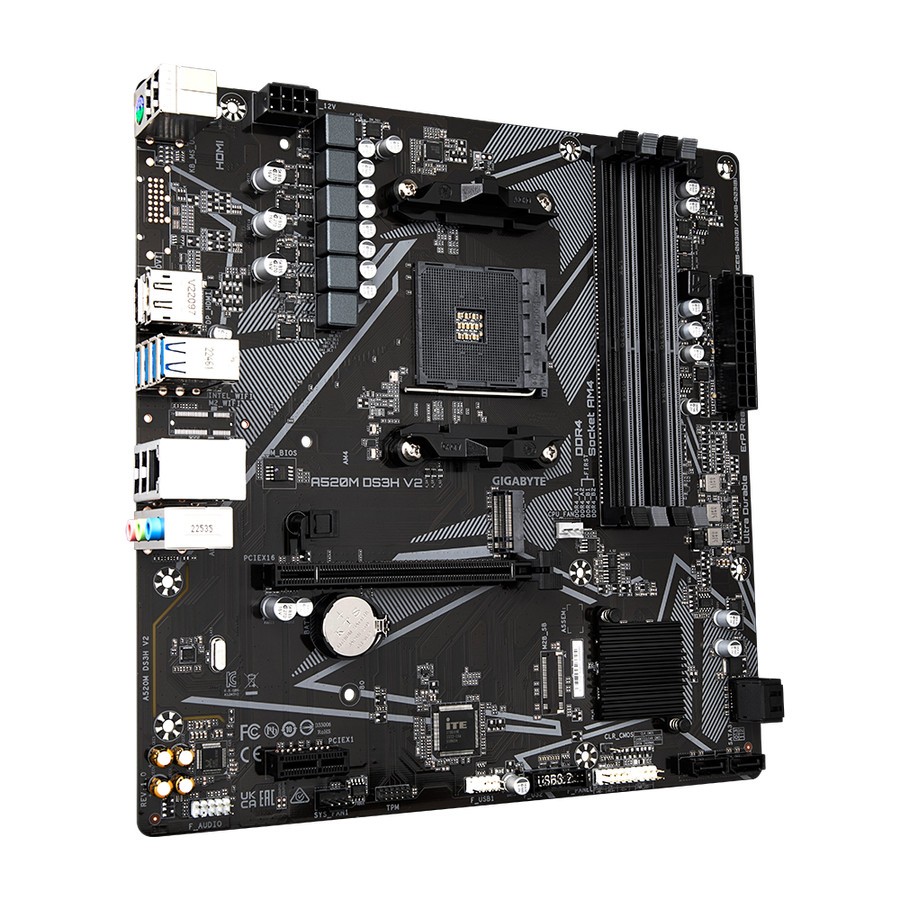 Gigabyte A520M DS3H V2 Motherboard / Motherboard ONLY