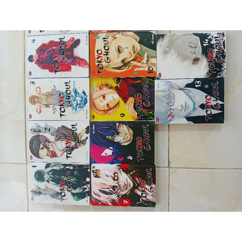 komik tokyo ghoul 1-14 set end