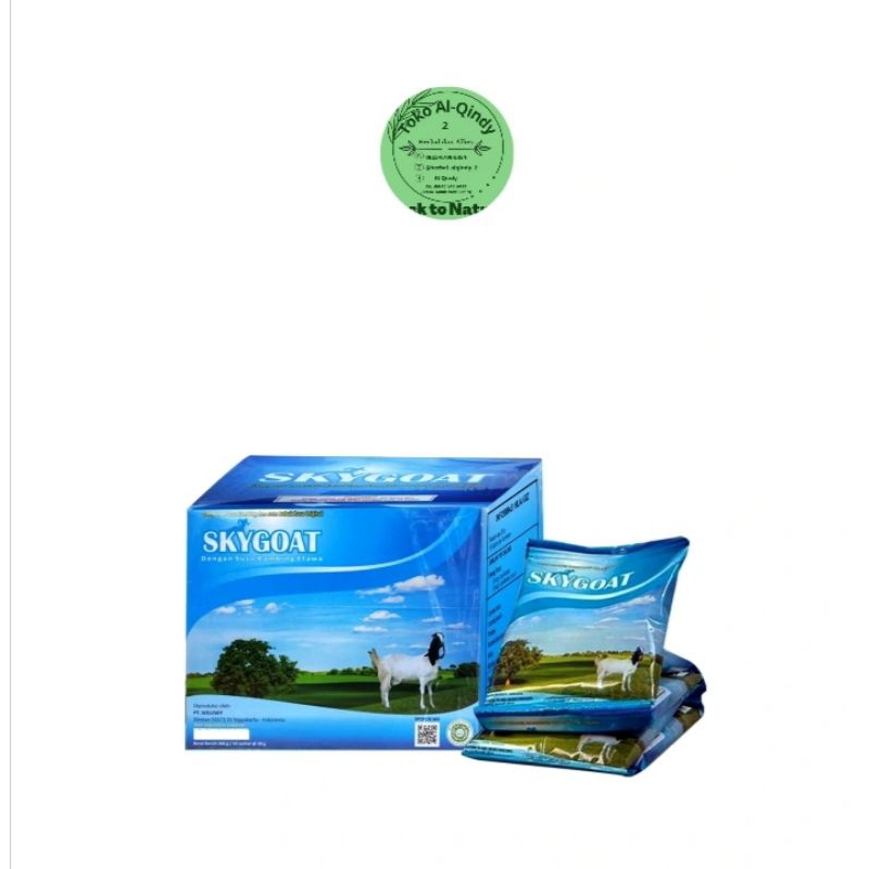 

SKY GOAT - Susu Kambing Etawa Bubuk 1 Box Isi 10 Sachet