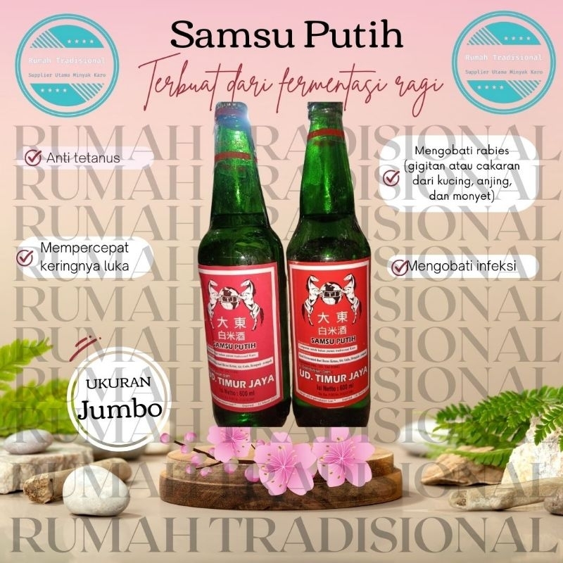 

SAMSU PUTIH DAN TAWAR BULAN JAHE JUMBO
