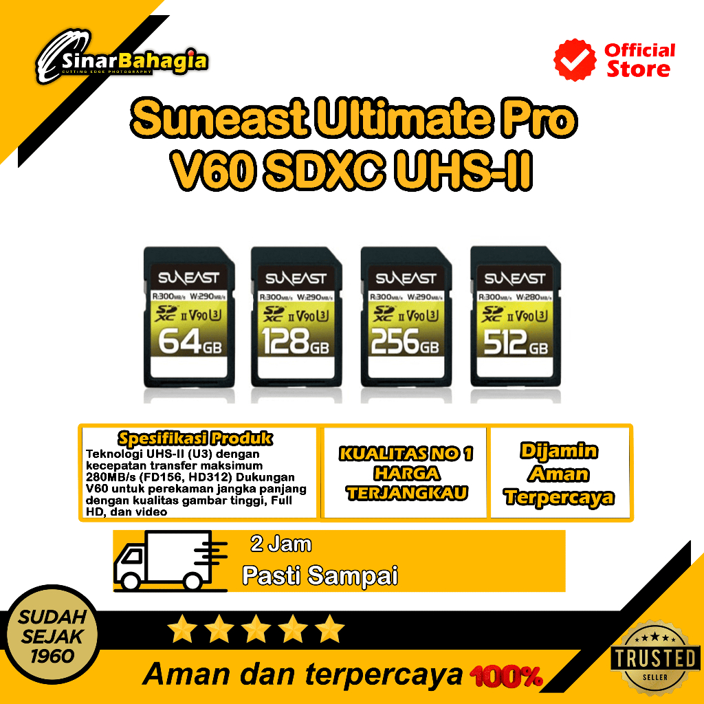 Suneast Ultimate Pro V60 SDXC UHS-II