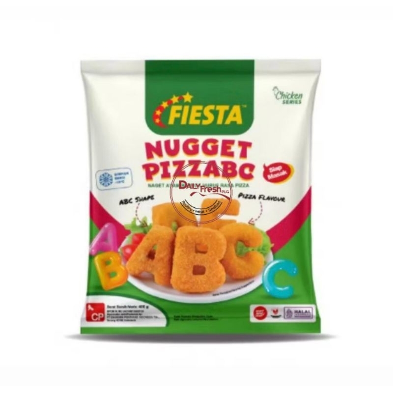 

FIESTA NUGGET AYAM PIZZABC | ALFABET 400GR