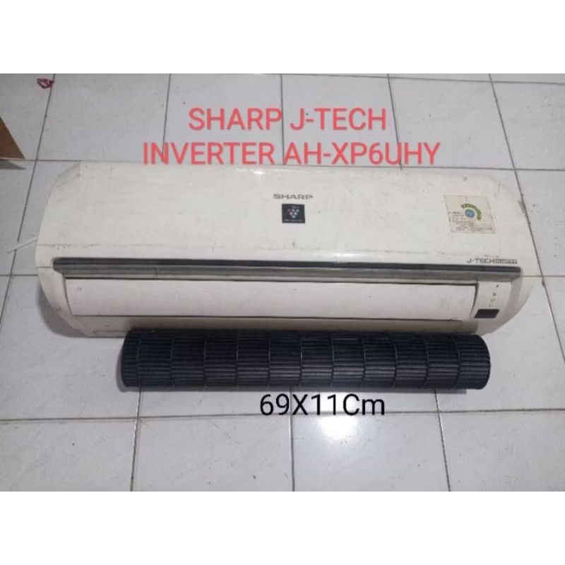BLOWWER FAN AC SHARP J-TECH AH-XP6UHY/10UHY ORIGINAL