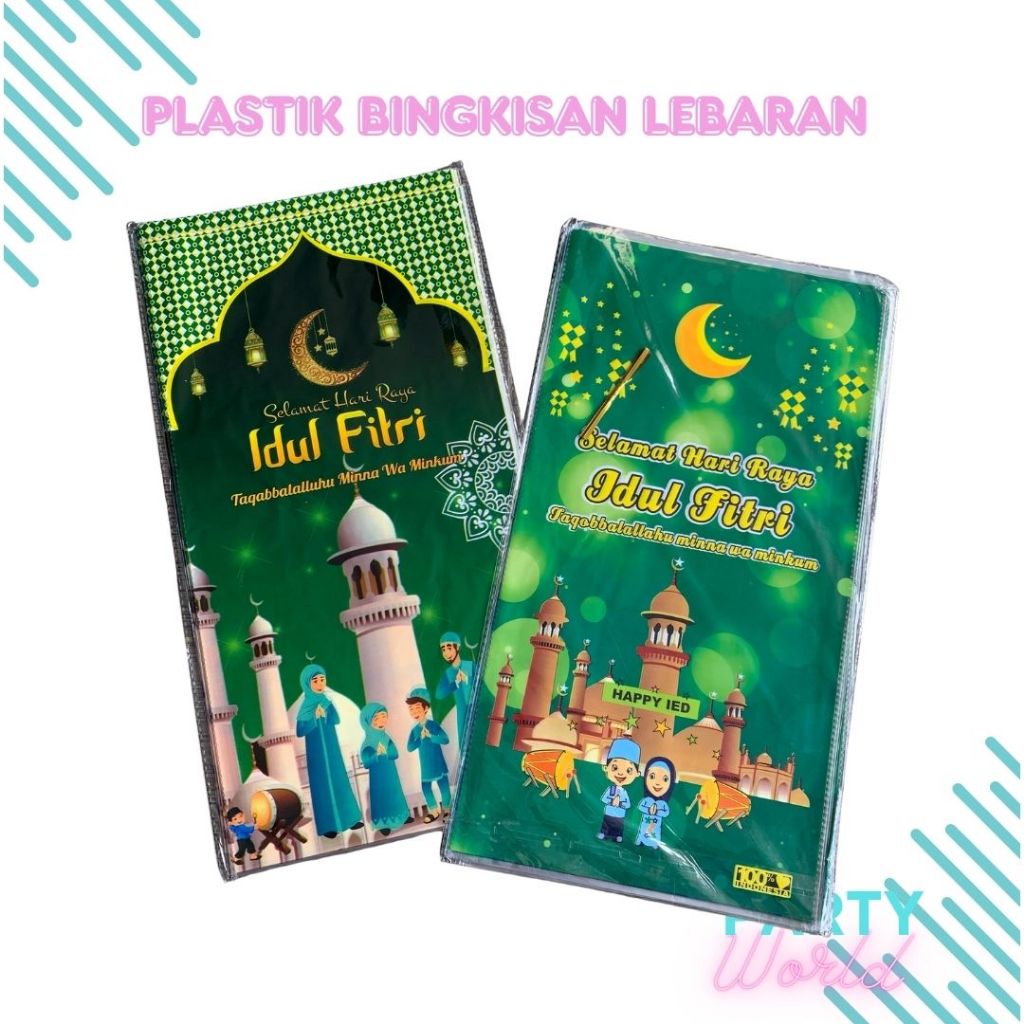 

Plastik Bingkisan Lebaran Selamat Hari Raya Idul Fitri 1pcs Plastik Bingkisan Lebaran Hampers Plastik Snack isi 1pcs