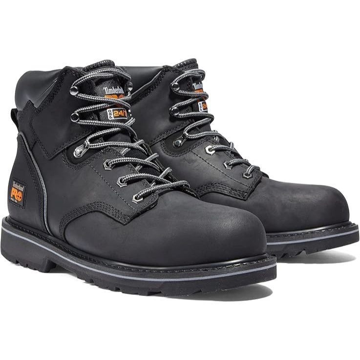 Timberland PRO mens Pit Boss 6 Inch Steel Safety Toe Industrial Work Boot