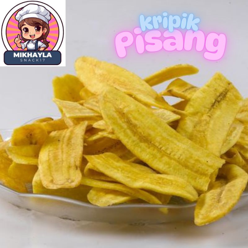 

keripik pisang gurih, lezat 1kg, 500gr, 250gr-mikhayla snack17
