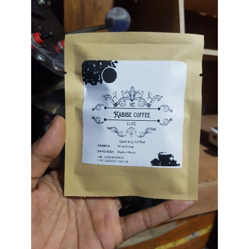 

Drip Bag Coffe Specialty Arabika Wine, Semi Wash Dan Robusta