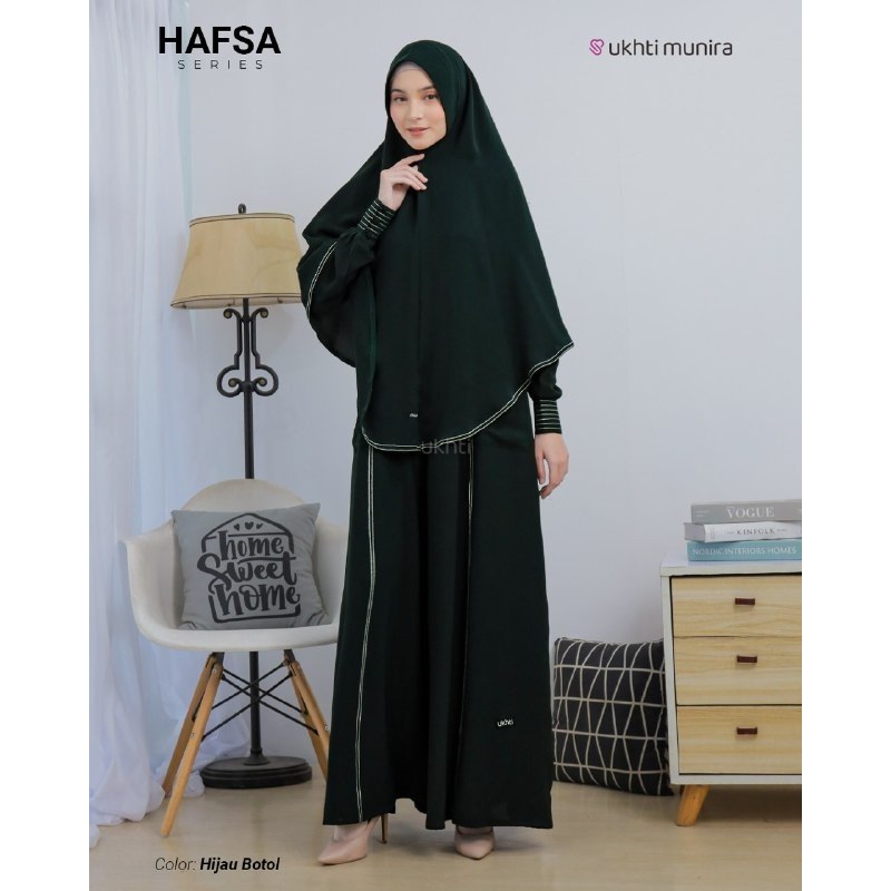 Hafsa Ukhti Munira Gamis Anti Uv Abaya Umroh Haji Syari