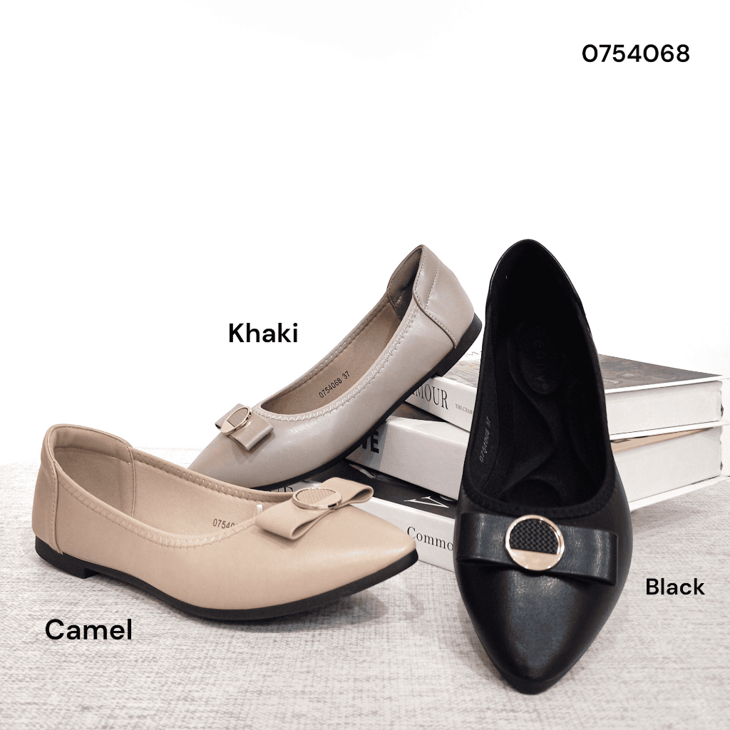 Genny Flat Shoes Wanita Untuk Kerja 0754068