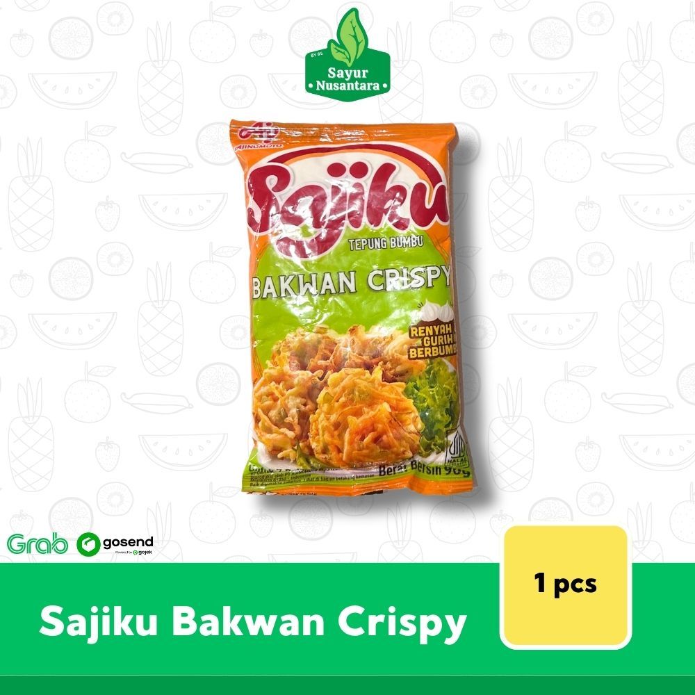 

Sajiku Bakwan Crispy 70gr - Sayur Nusantara