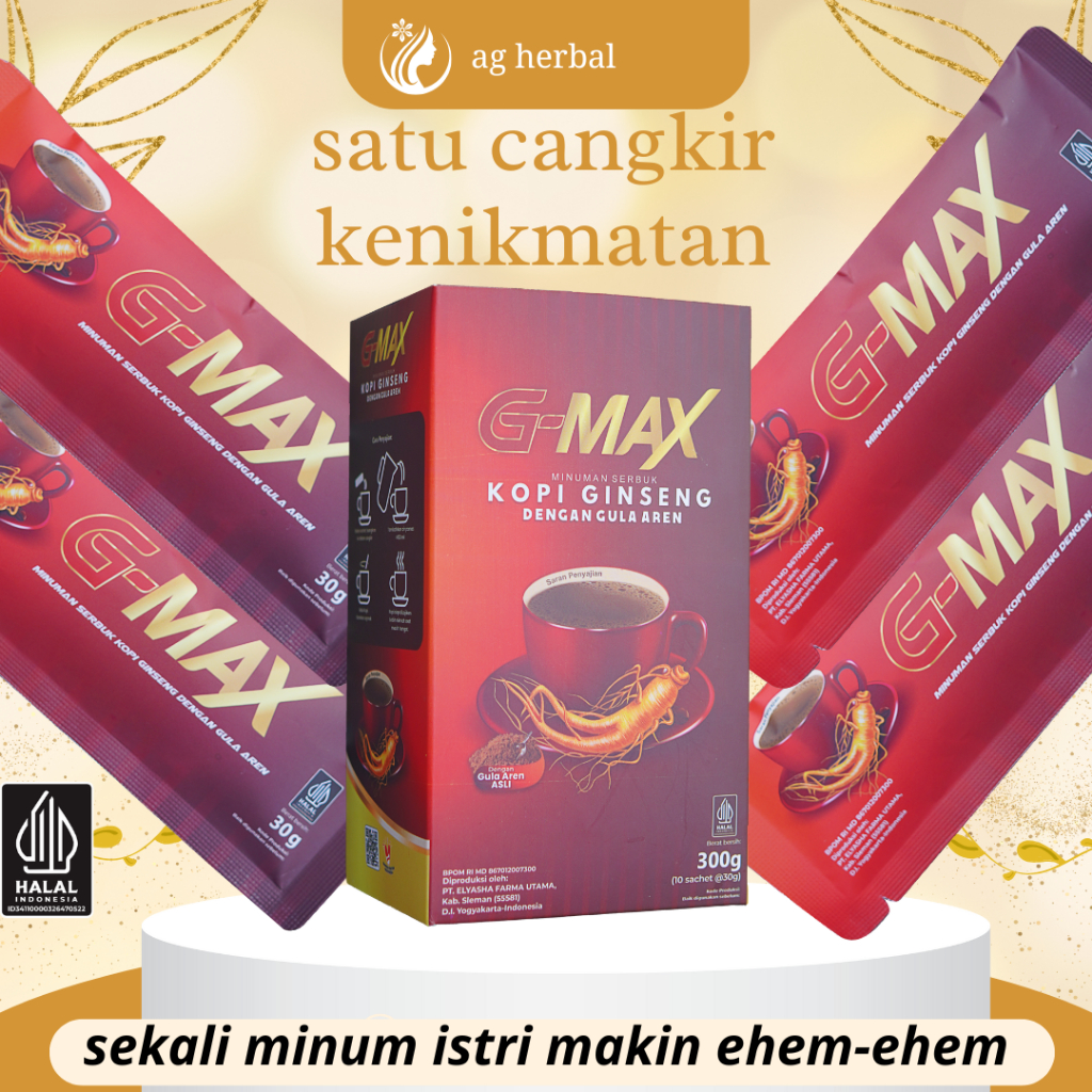 

Privasi Aman G-MAX Minuman Kopi Extra Gingseng Original