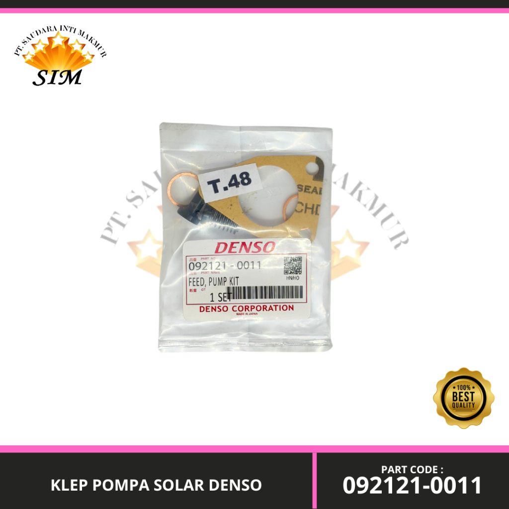 Klep Pompa Solar Denso - 092121-0011